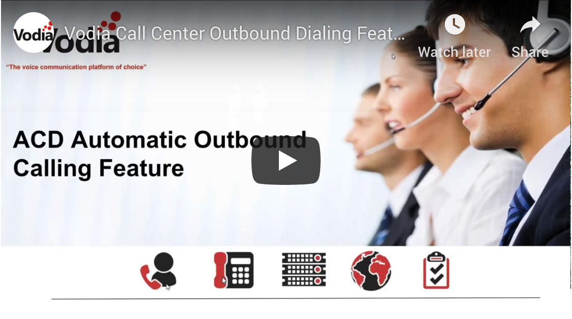 Outbound Dialing Feature