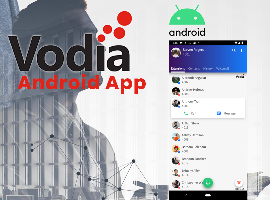 Vodia app