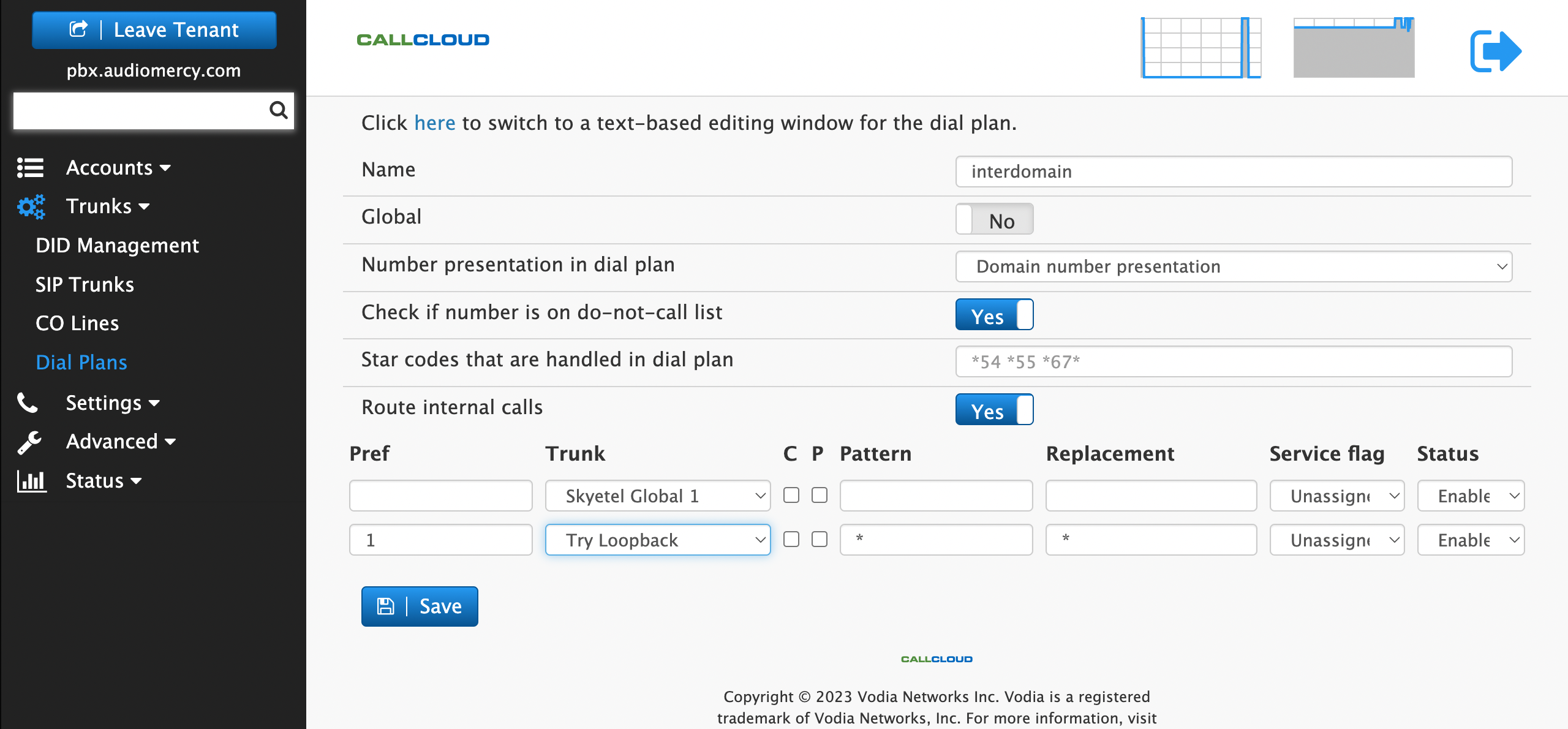 dialplan