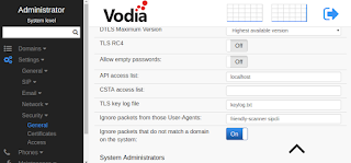 vodia PBX ssl